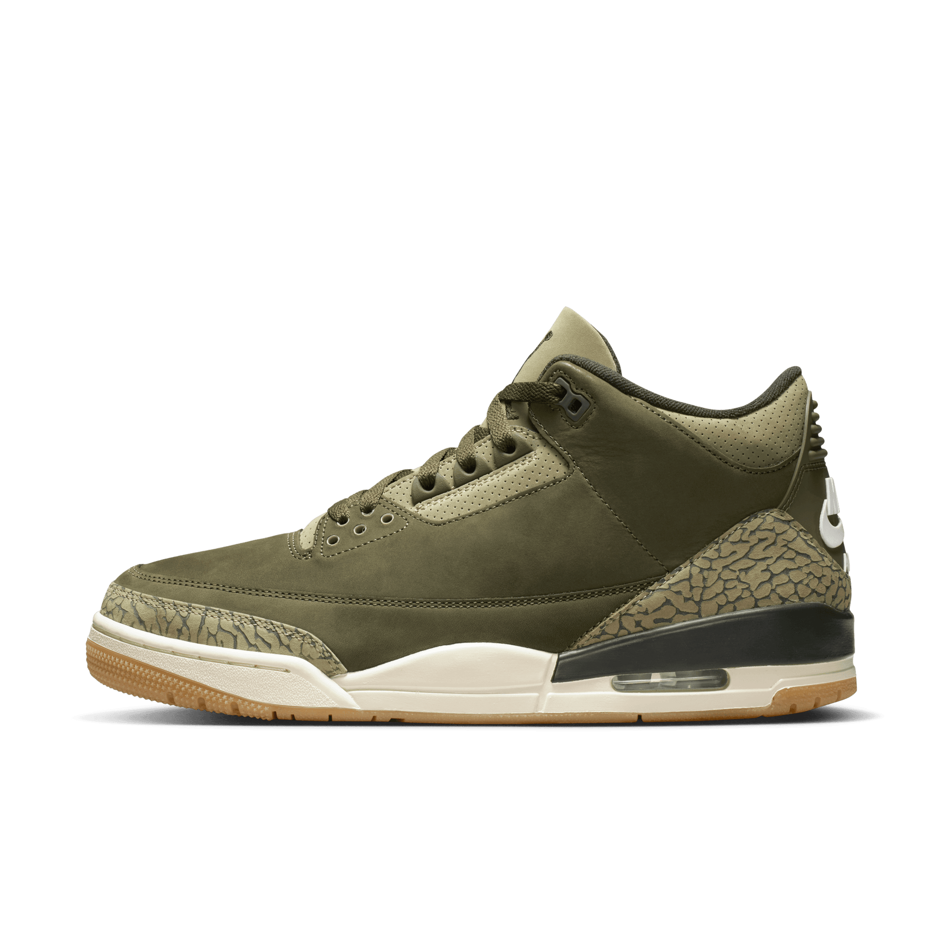 AIR JORDAN RETRO MEN'S SHOES MEDIUM OLIVE/SEQUOIA-NEUTRAL OLIVE